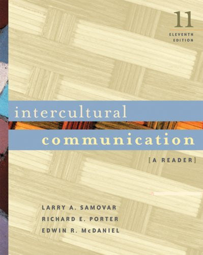 Intercultural Communication by Larry A Samovar