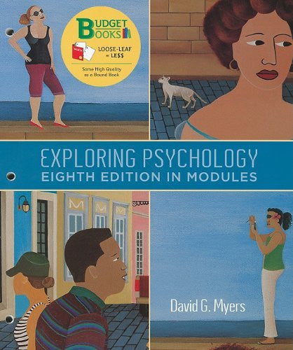 Exploring Psychology In Modules by David G Myers