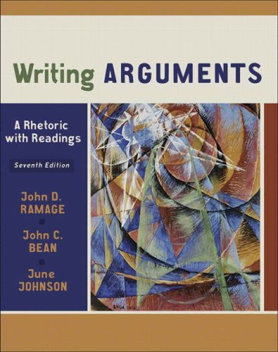 Writing Arguments by John D Ramage