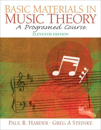 Basic Materials In Music Theory by Paul O Harder