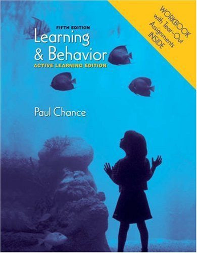 Learning And Behavior by Paul Chance