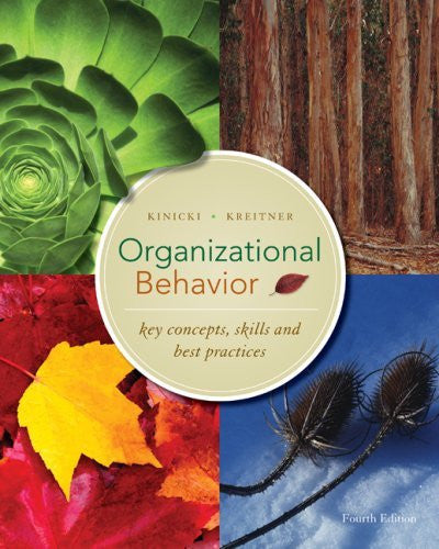 Organizational Behavior by Angelo Kinicki