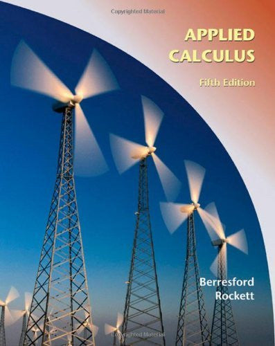 Applied Calculus by Geoffrey C Berresford