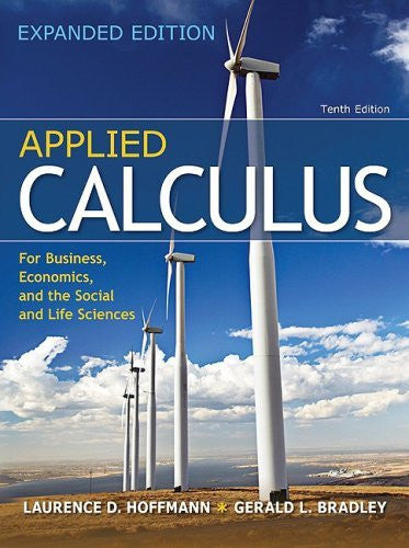 Applied Calculus For Business Economics And The Social And Life