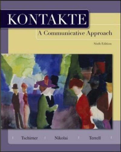 Kontakte by Erwin Tschirner / Terrell
