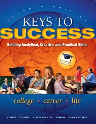 Keys To College Success by Carol Carter