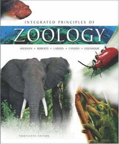 Integrated Principles of Zoology by Cleveland P Hickman