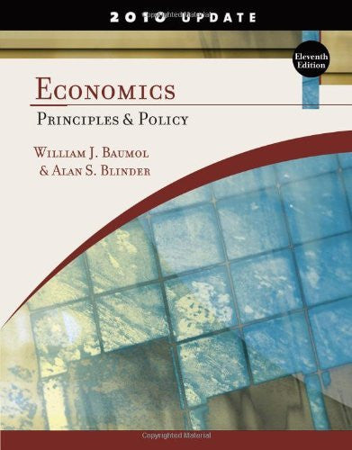 Economics Principles And Policy by William J Baumol