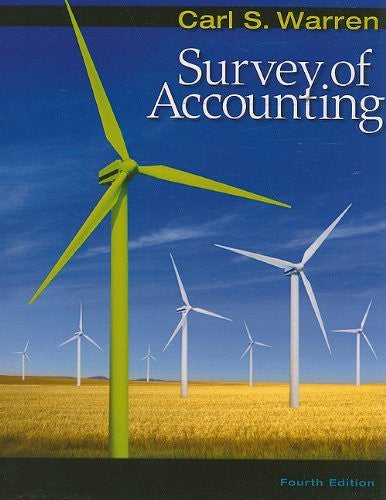Survey of Accounting by Carl S Warren