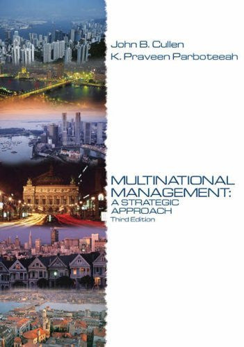 Multinational Management by John B Cullen