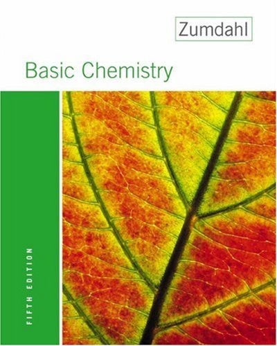 Basic Chemistry by Steven S Zumdahl