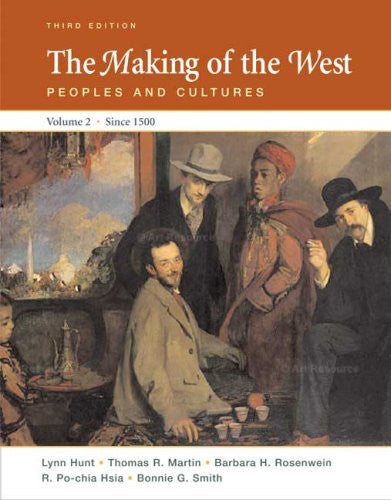 The Making of The West Volume 2 by Lynn Hunt