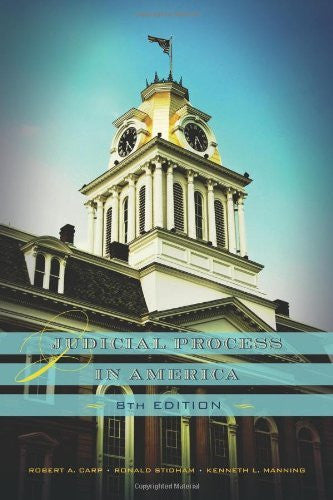 Judicial Process In America by Robert A Carp