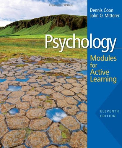Psychology Modules For Active Learning by Dennis Coon
