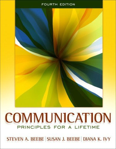 Communication by Steven A Beebe