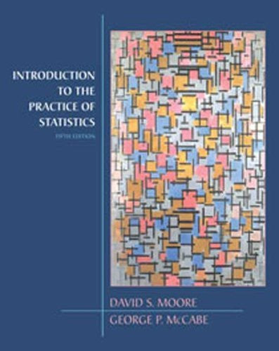 Introduction To The Practice of Statistics by David S Moore