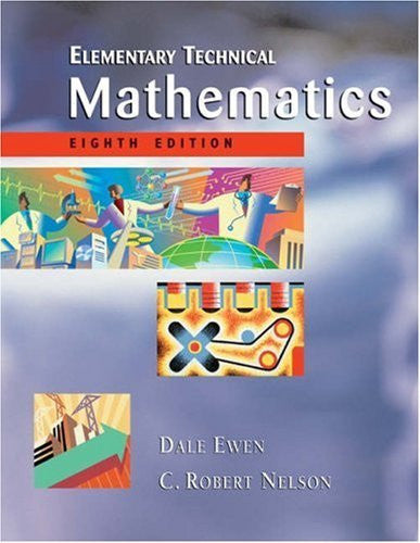 Elementary Technical Mathematics by Dale Ewen