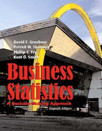 Business Statistics by David F Groebner