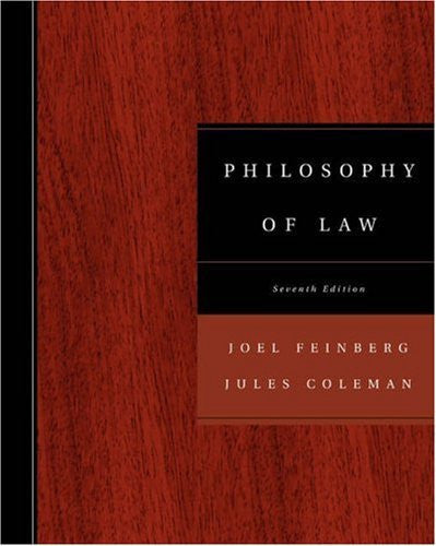 Philosophy of Law by Joel Feinberg