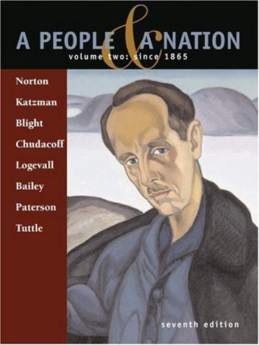 A People And A Nation Volume 2 by Mary Beth Norton