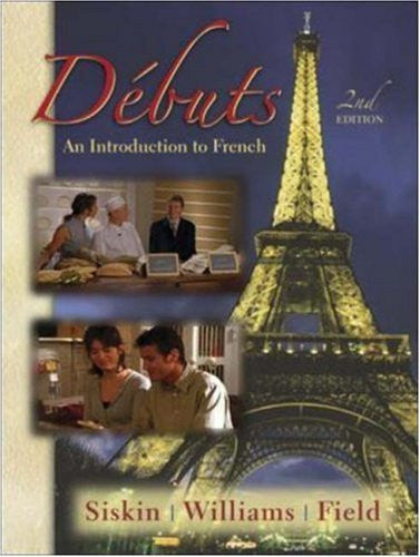 Debuts An Introduction To French by H Jay Siskin