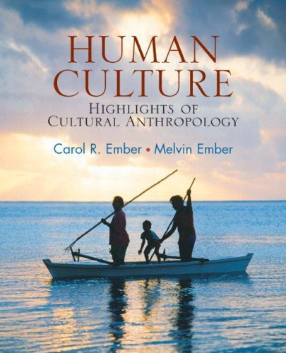 Human Culture by Melvin R Ember