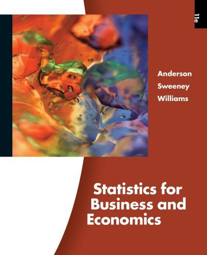 Statistics For Business And Economics by David R Anderson