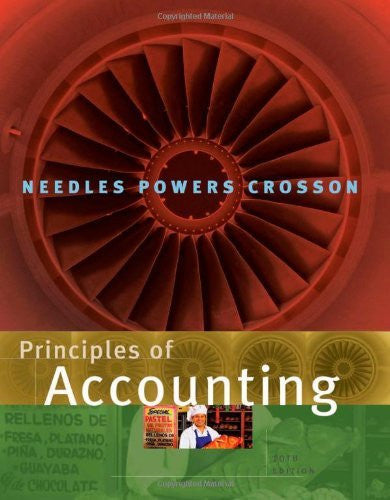 Principles of Accounting by Belverd E Needles
