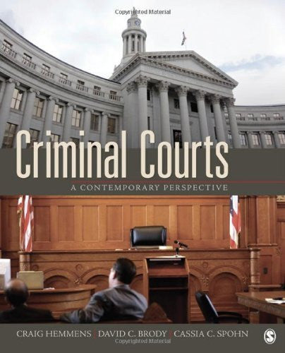 Criminal Courts by Craig T Hemmens