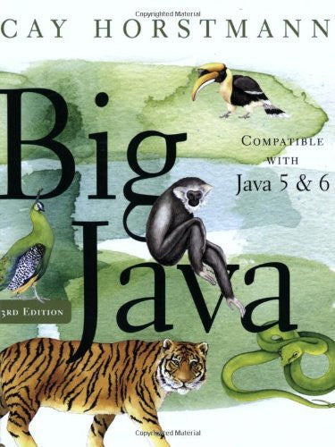 Big Java by Cay S Horstmann