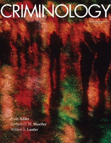 Criminology by Freda Adler