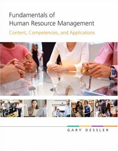 Fundamentals of Human Resource Management by Gary Dessler