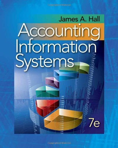 Accounting Information Systems by James A Hall