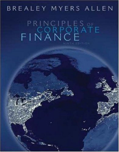 Principles of Corporate Finance by Richard A Brealey