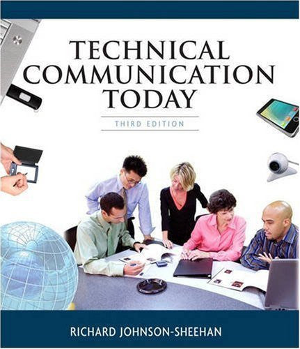 Technical Communication Today by Richard Johnson-Sheehan
