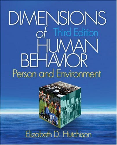 Dimensions of Human Behavior Person And Environment by Hutchison