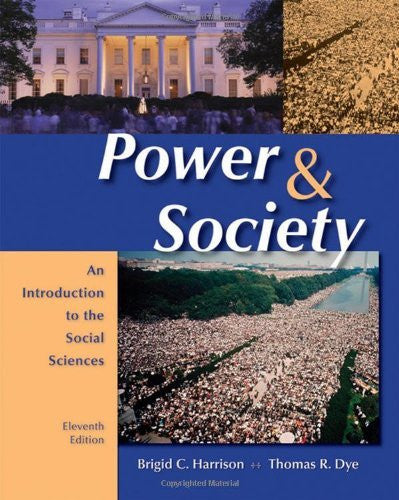 Power And Society by Brigid C Harrison / Dye