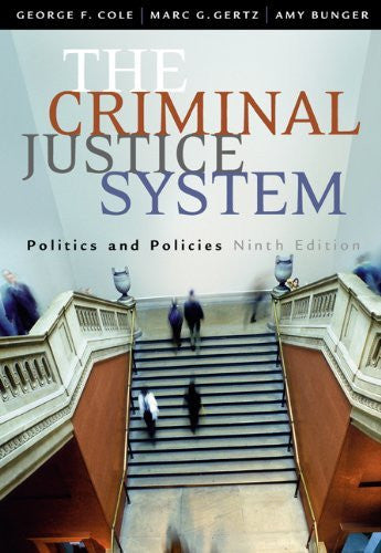 The Criminal Justice System by George F Cole