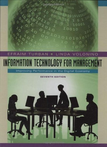 Information Technology For Management by Efraim Turban