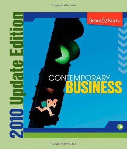 Contemporary Business by Louis E Boone