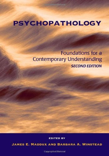Psychopathology by James E Maddux