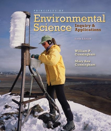 Principles of Environmental Science by William Cunningham