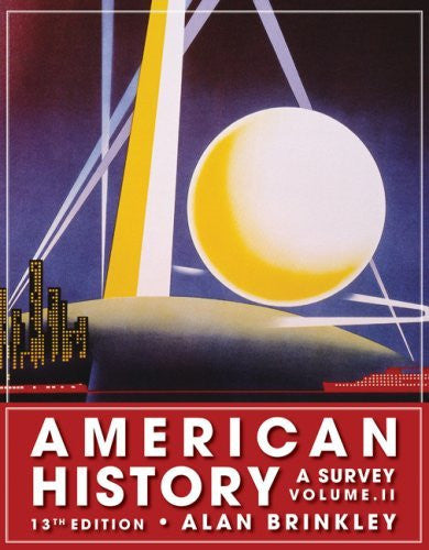 American History Volume 2 by Alan Brinkley
