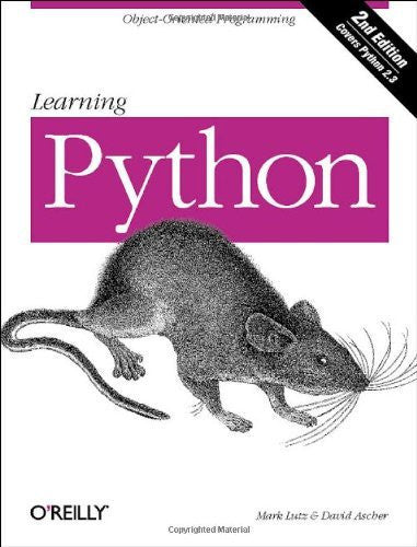 Learning Python by Mark Lutz