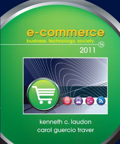 E-Commerce by Kenneth Laudon