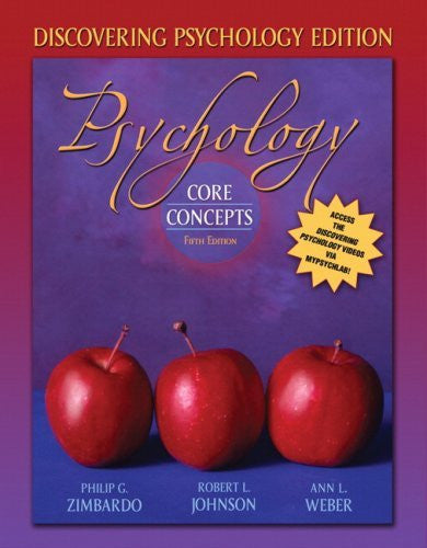 Psychology Core Concepts by Philip G Zimbardo