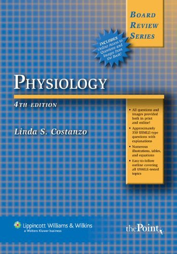 Brs Physiology by Linda S Costanzo PhD