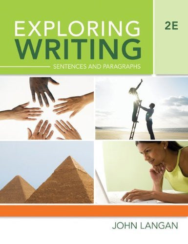 Exploring Writing Sentences And Paragraphs by John Langan