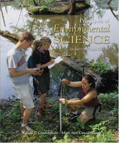 Principles of Environmental Science by William Cunningham