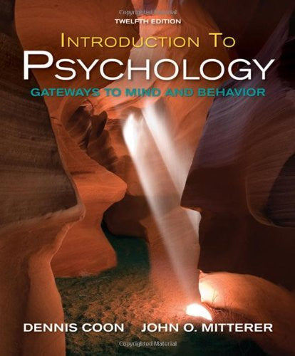 Introduction To Psychology by Dennis Coon